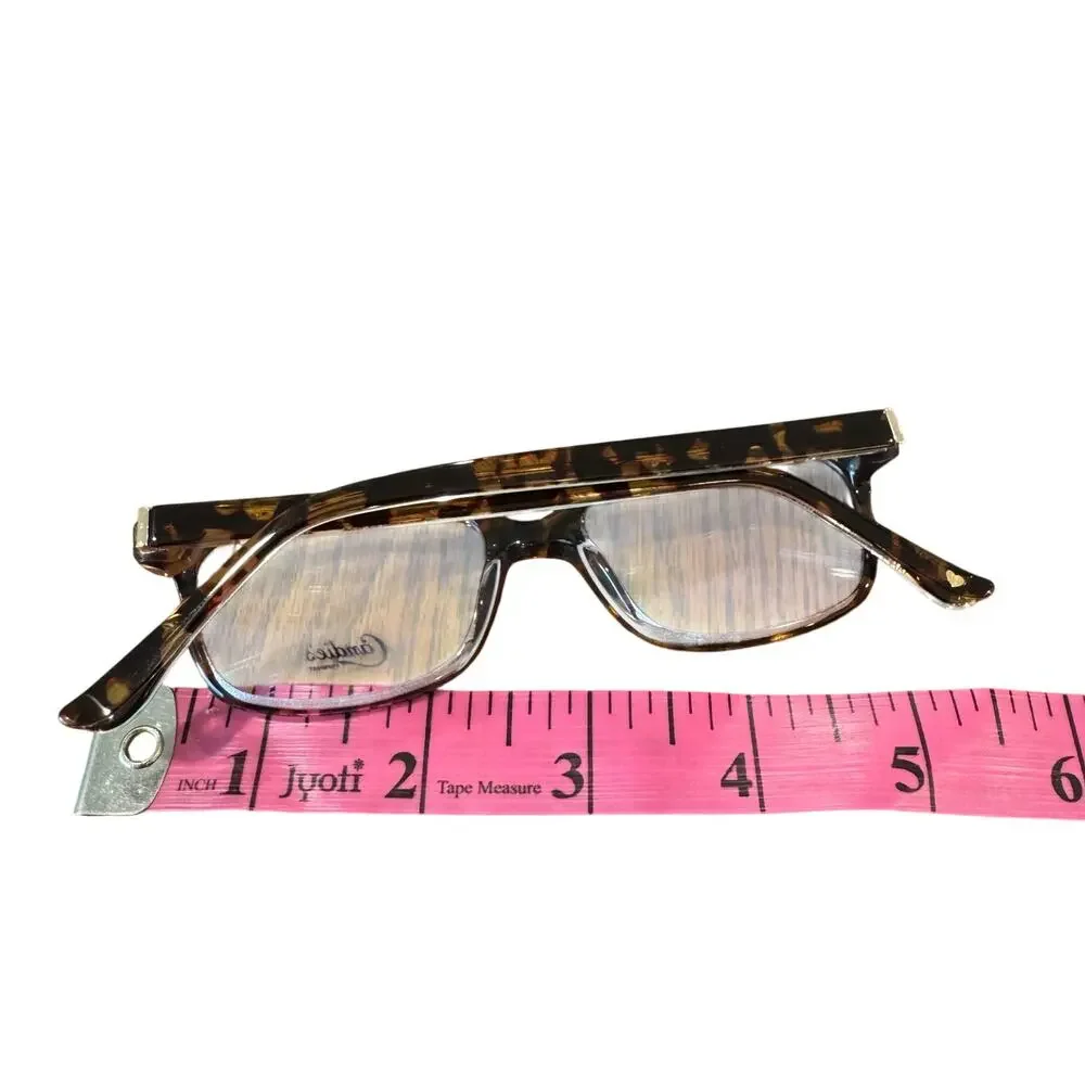 NEW Candies 1099 rectangle tortoiseshell Glasses
